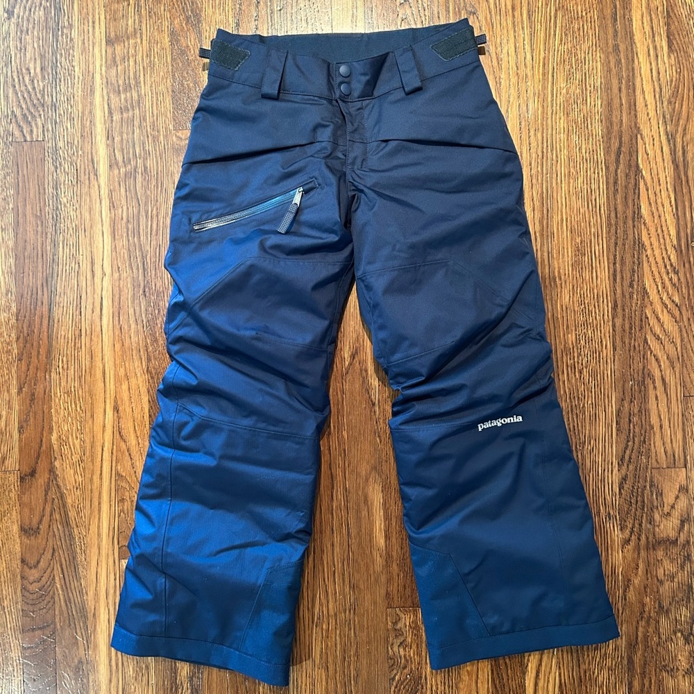 Patagonia Snowshot Pants Size XS(5-6) Navy